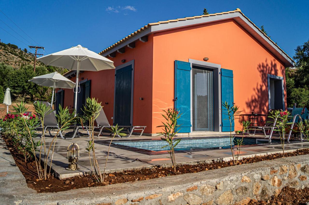 Throisma Studios With Private Pool & Parking Asos Esterno foto